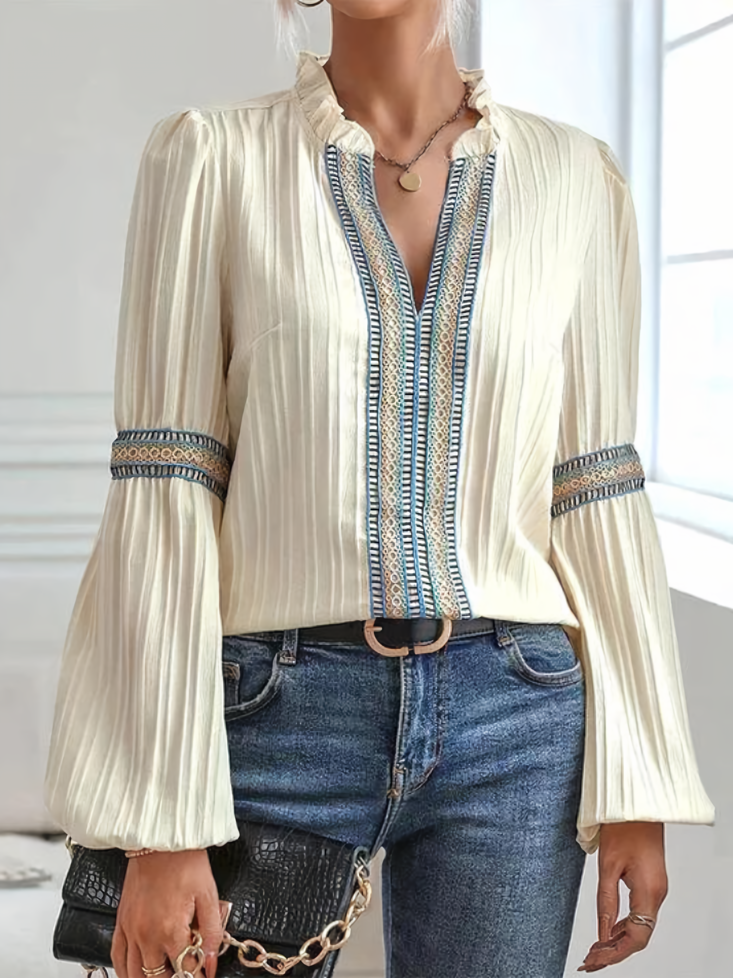 Blouse en Dentelle