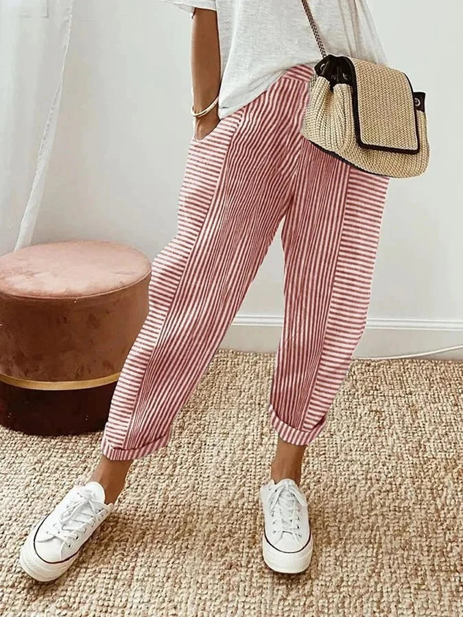 Pantalon Rayé