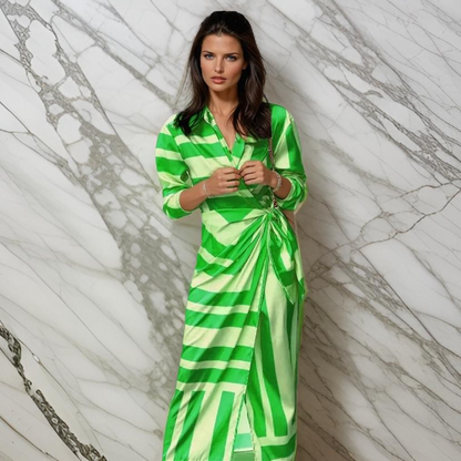 Robe Portefeuille Imprimée