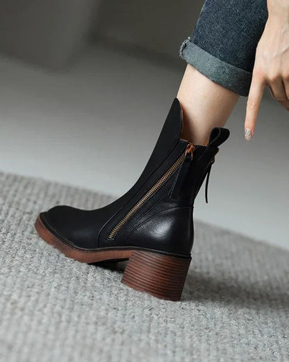 Bottes hautes à talons