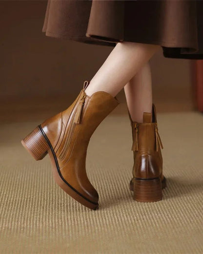 Bottes hautes à talons