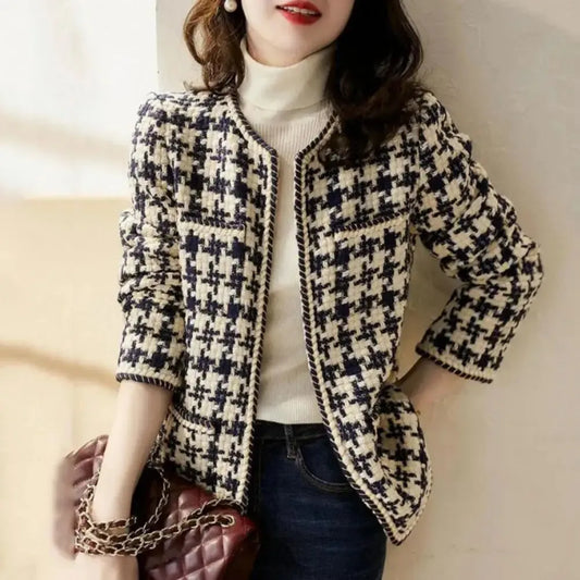 Veste à carreaux Chic