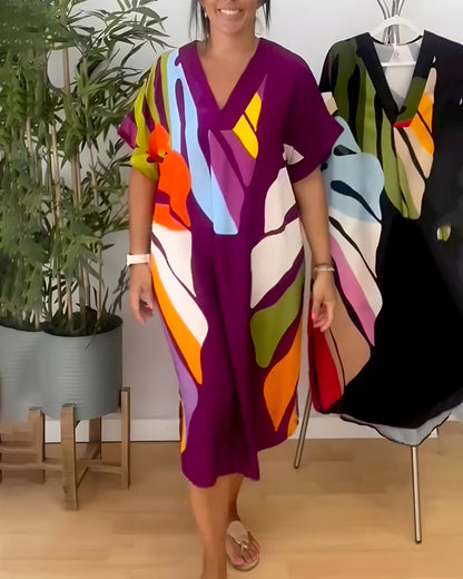 Robe feuillage