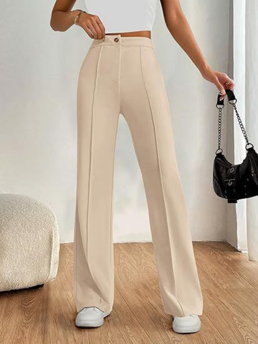 Pantalon Taille Haute Tendance