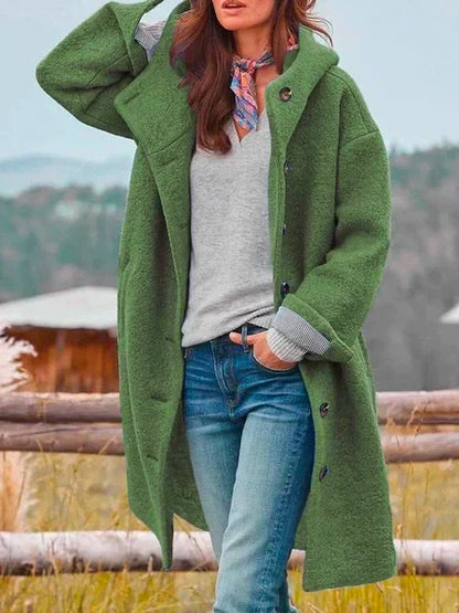 Veste d'automne avec capuche