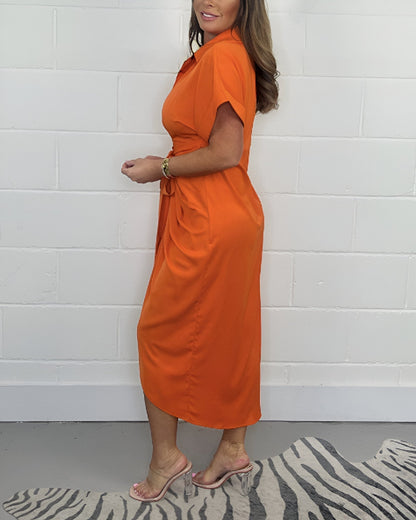 Robe Plissée Élégante