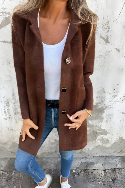Manteau d'automne chaud