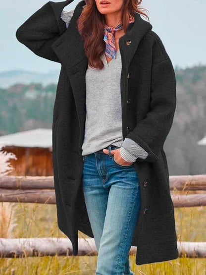 Veste d'automne avec capuche