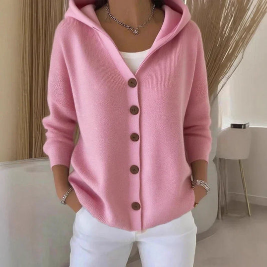 Cardigan d’automne en maille douce