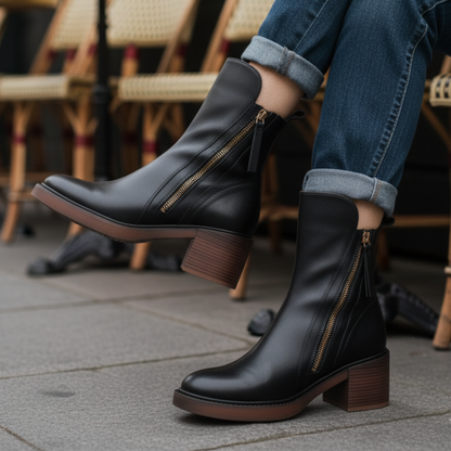 Bottes hautes à talons