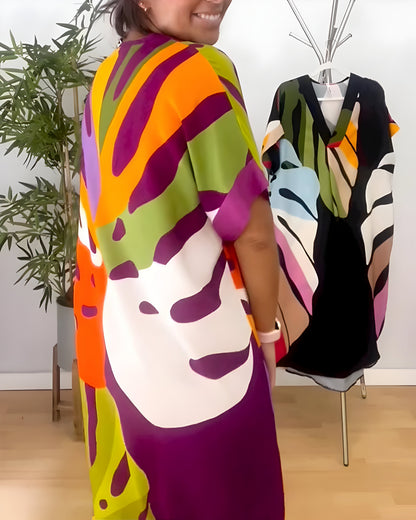 Robe feuillage
