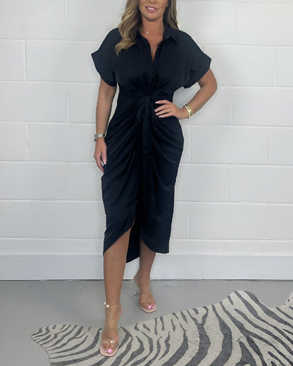 Robe Plissée Élégante