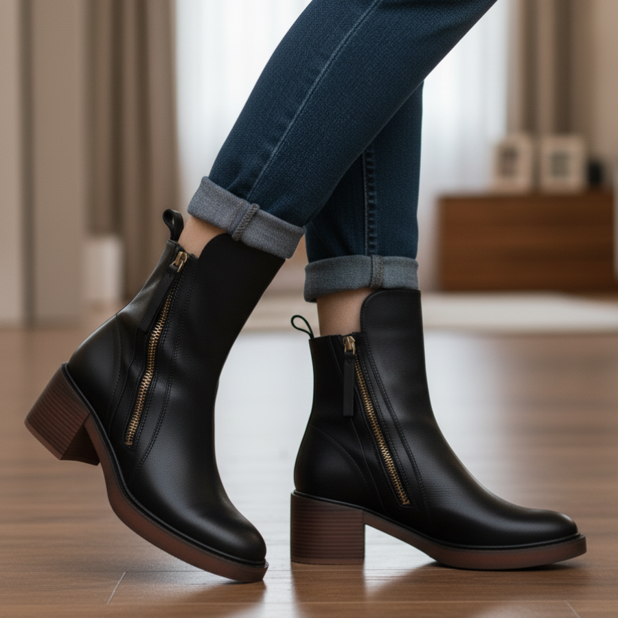 Bottes hautes à talons