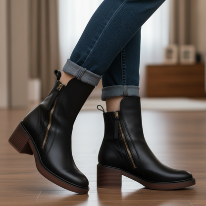 Bottes hautes à talons