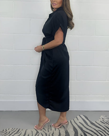 Robe Plissée Élégante