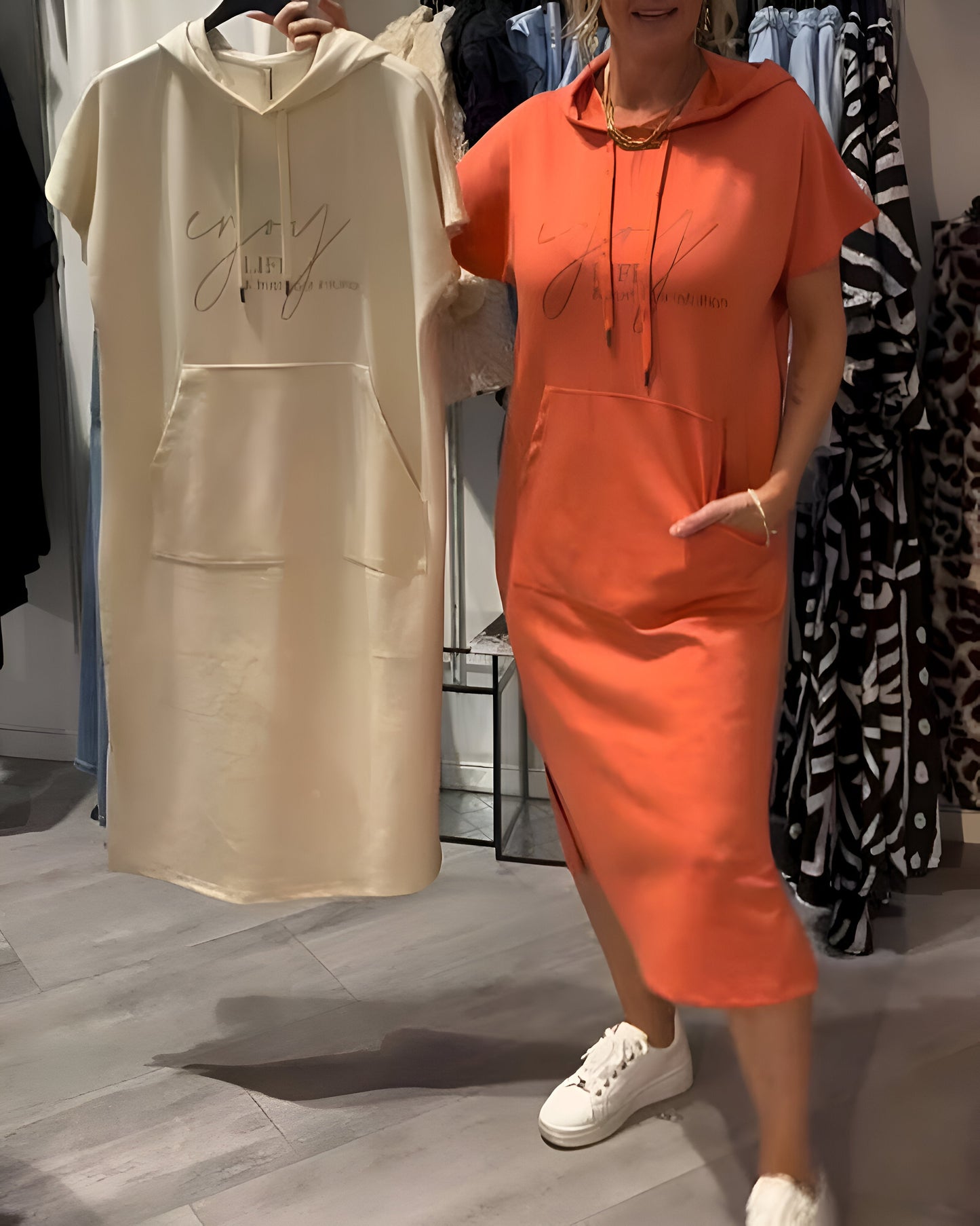 Robe Hoodie Confortable