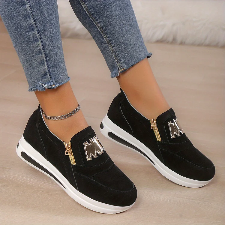 Chaussures orthopédiques avec fermeture éclair
