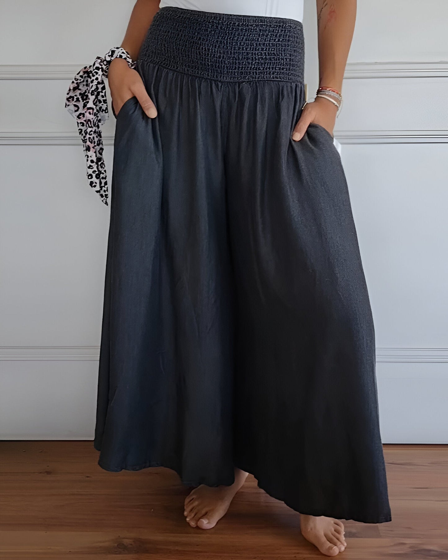 Pantalon avec Taille Élastique
