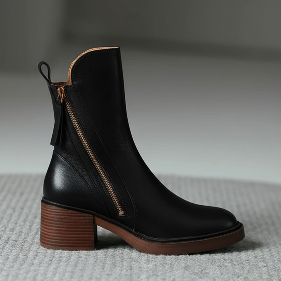 Bottes hautes à talons