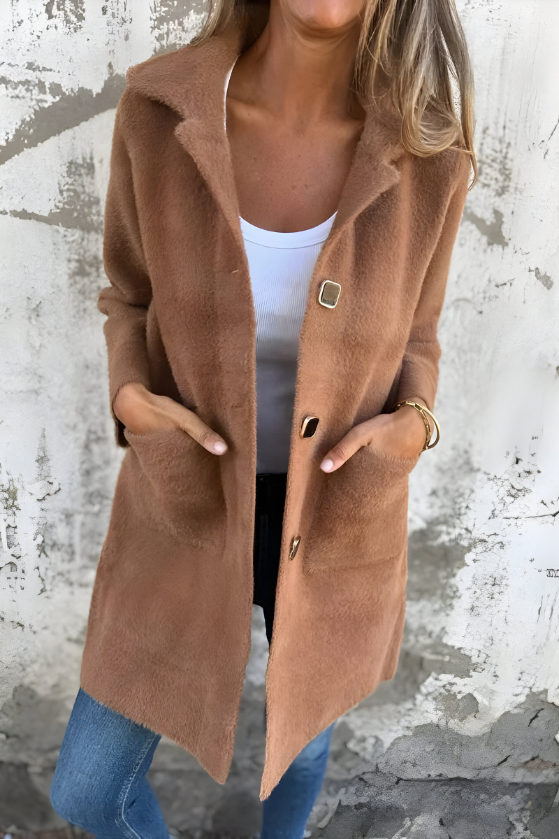 Manteau d'automne chaud