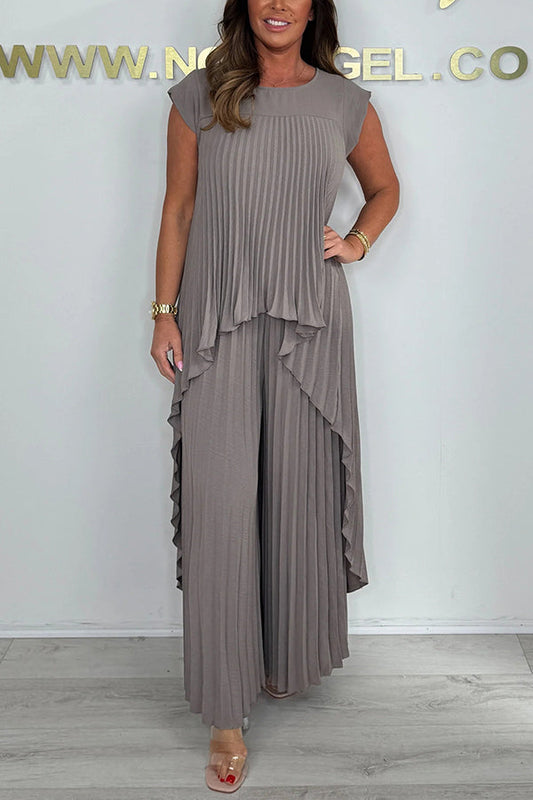 Ensemble Midi Plissé