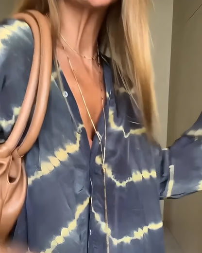Robe Maxi Bohème à Rayures