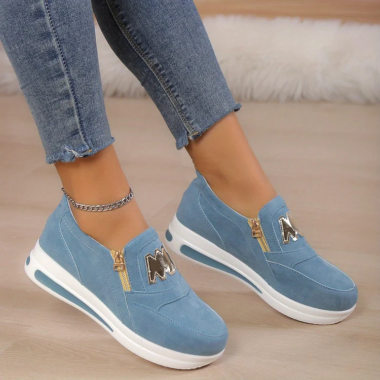Chaussures orthopédiques avec fermeture éclair