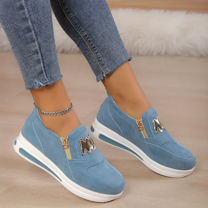 Chaussures orthopédiques avec fermeture éclair