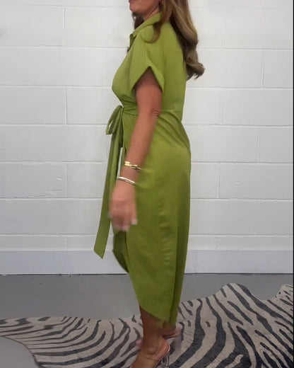 Robe Plissée Élégante