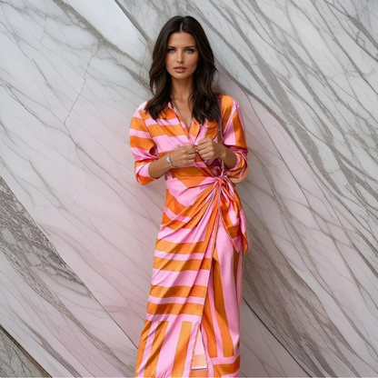 Robe Portefeuille Imprimée