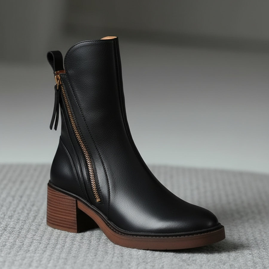 Bottes hautes à talons