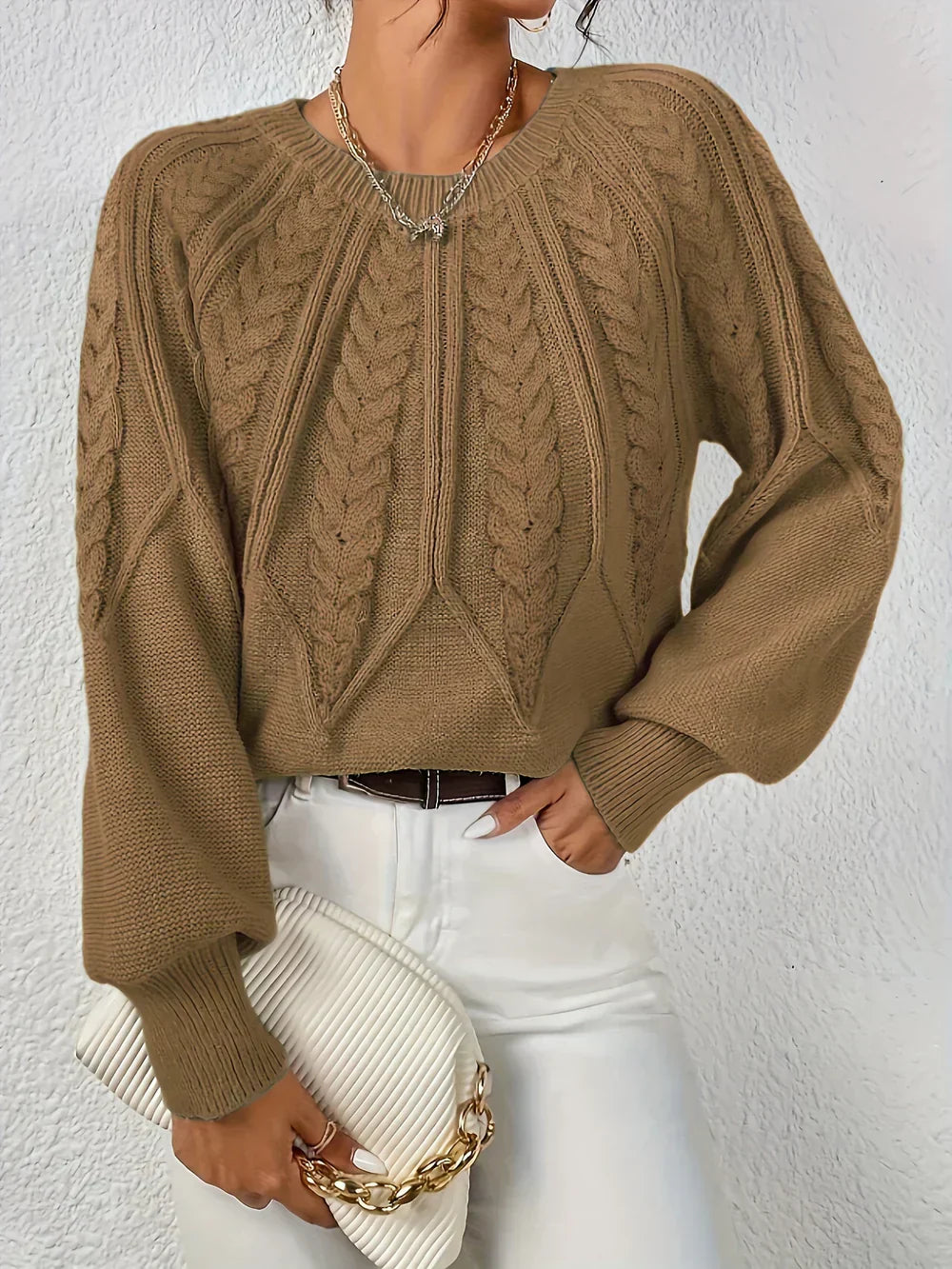 Pull en Maille Confortable