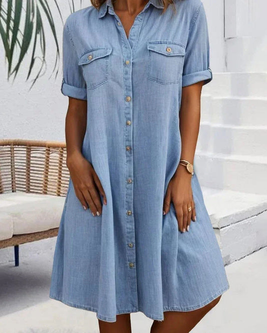 Robe Chemise Denim