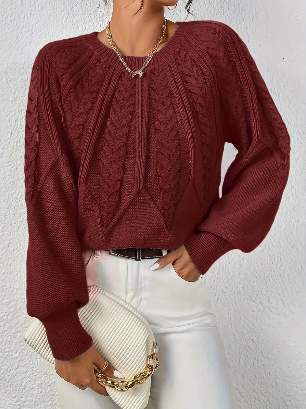 Pull en Maille Confortable