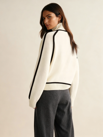 Pull Col Roulé Essential