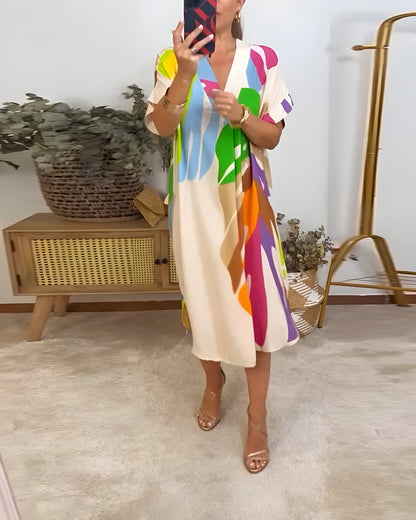 Robe feuillage