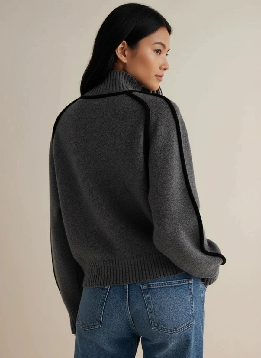 Pull Col Roulé Essential