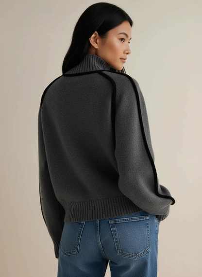 Pull Col Roulé Essential