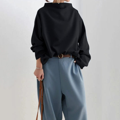 Blouse Élégante à Col Bateau