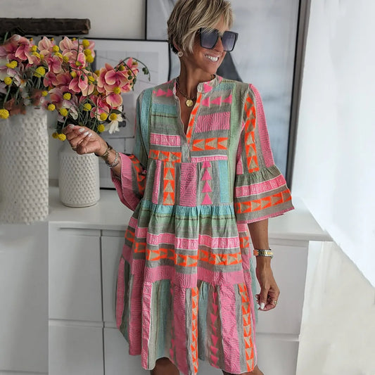 Robe Midi Élegante D'été