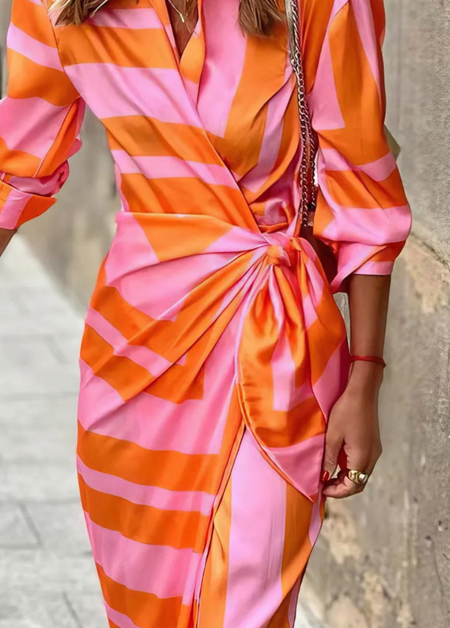 Robe Portefeuille Imprimée