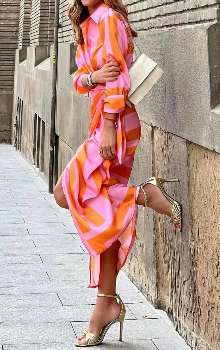 Robe Portefeuille Imprimée