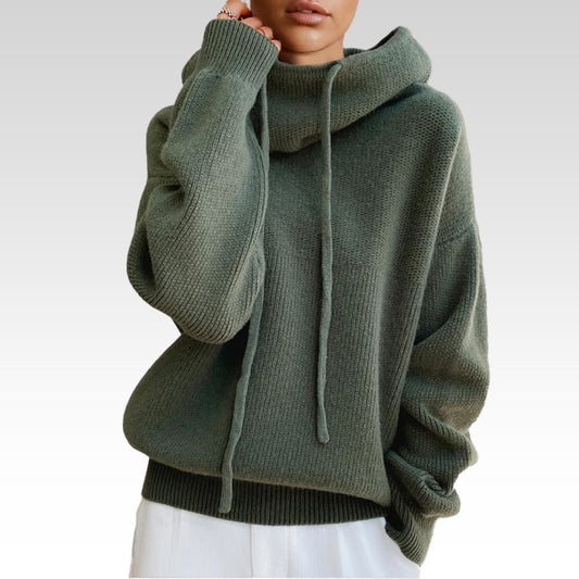 Pull d'Automne Doux avec Capuche