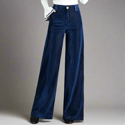 Pantalon en velours côtelé pour femmes