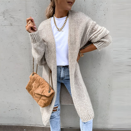 Gilet Long et Chaud pour Femme
