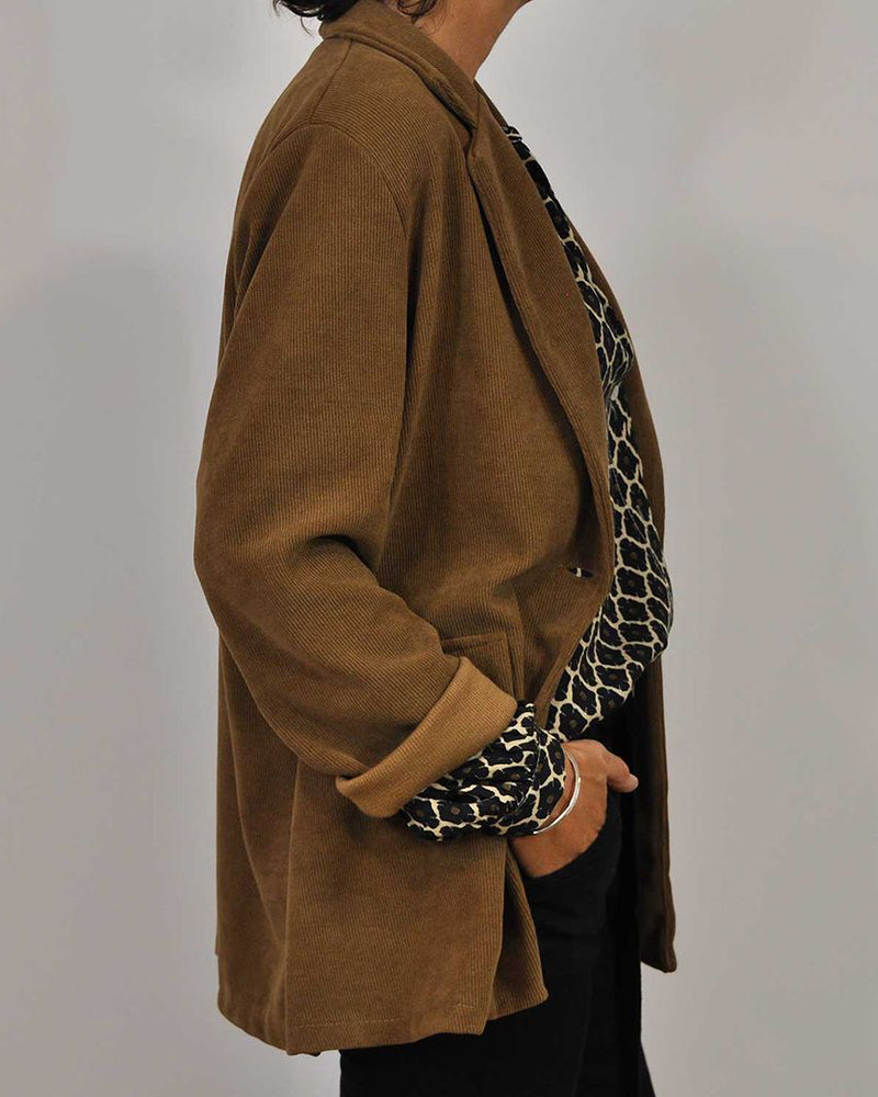 Blouse Classique à Col V