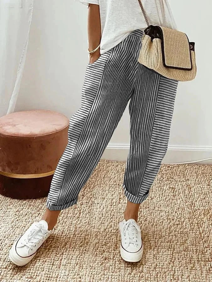 Pantalon Rayé