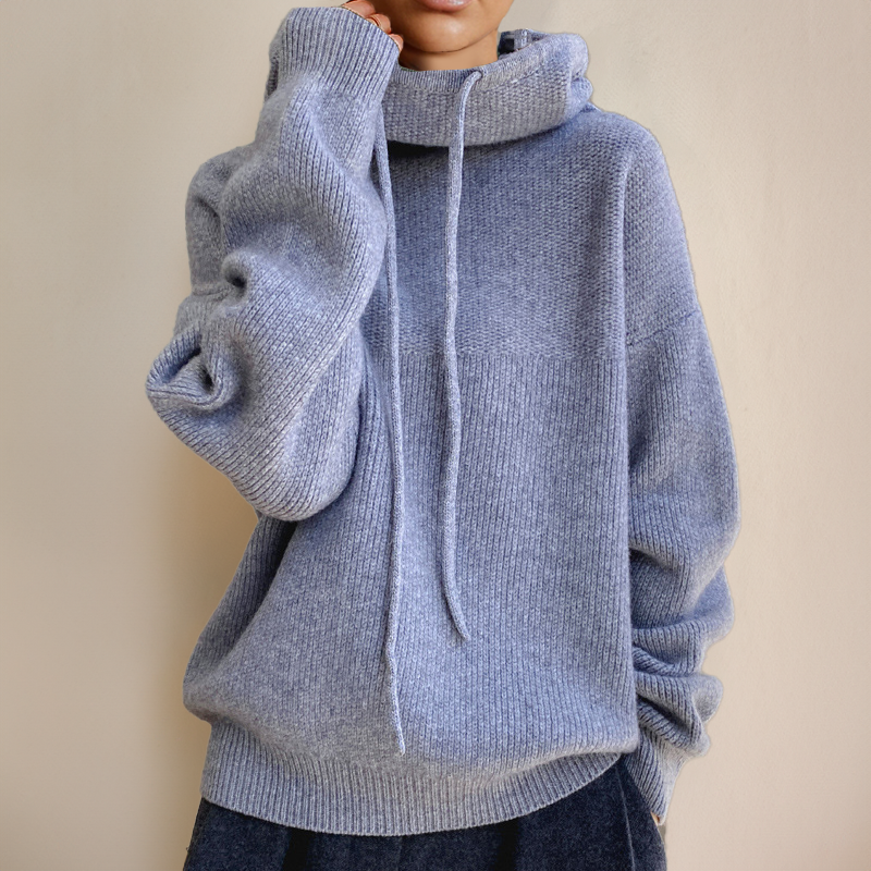 Pull d'Automne Doux avec Capuche