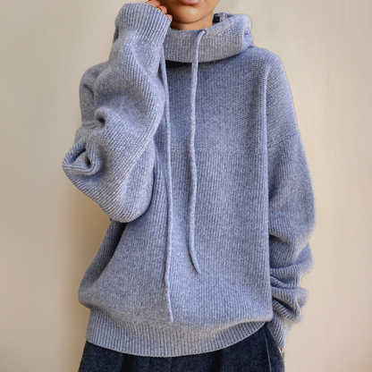 Pull d'Automne Doux avec Capuche
