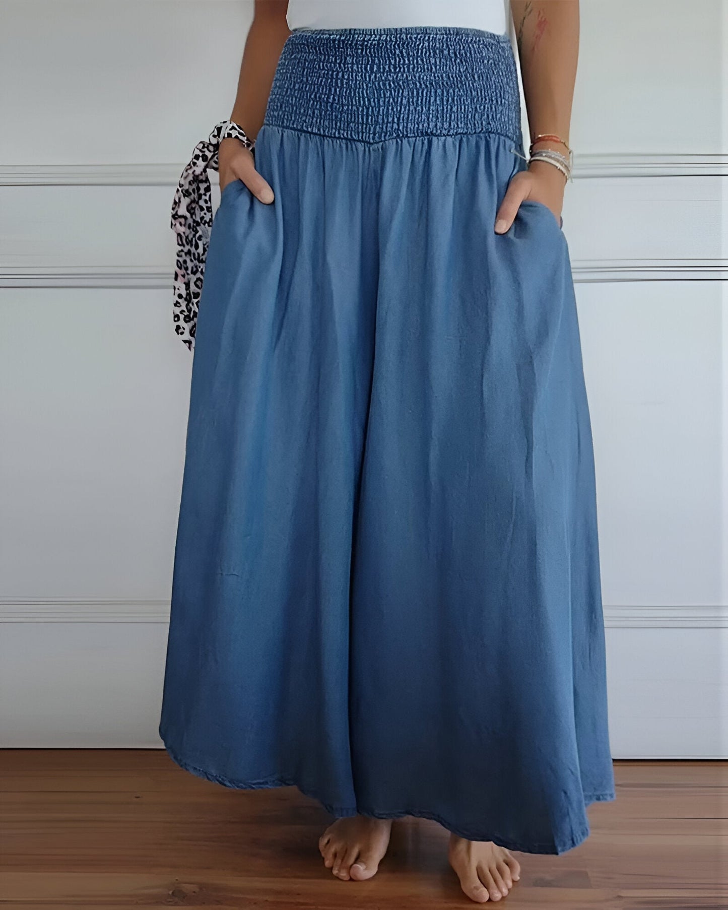 Pantalon avec Taille Élastique